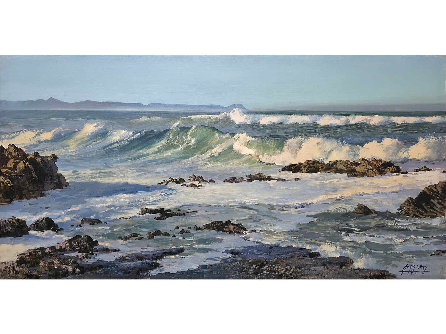 'Heavy swells , Hermanus' - James Yates