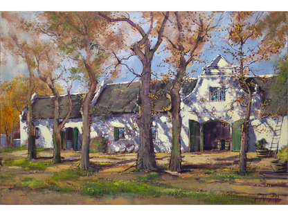 'Old wine cellar at Blaawklippen' - James Yates
