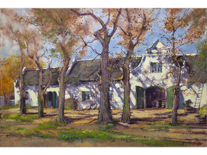 'Old wine cellar at Blaawklippen' - James Yates