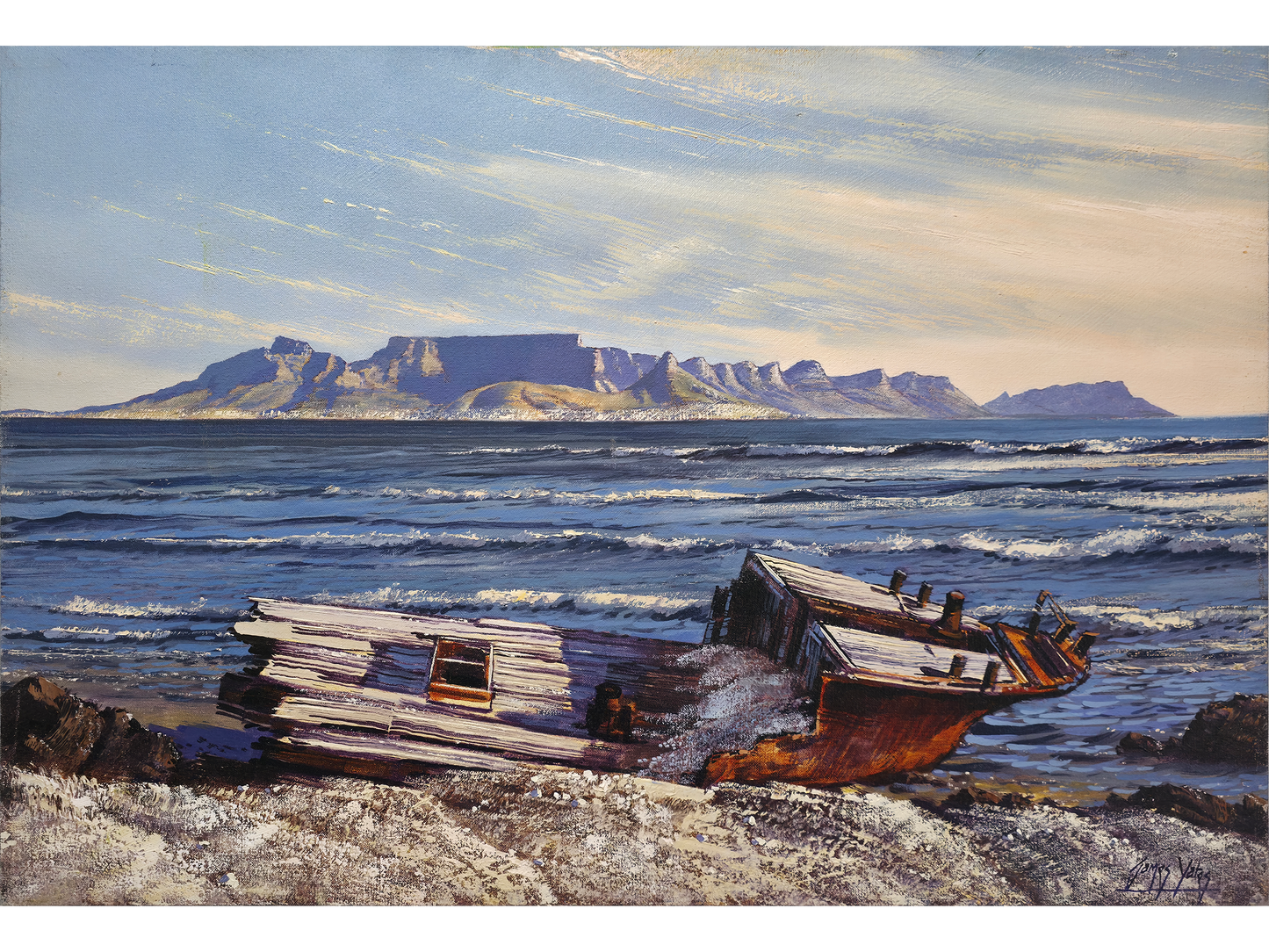 'View from Robben Island' - James Yates