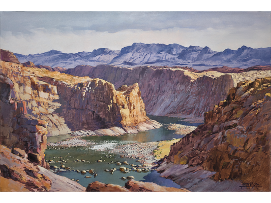 'The Orange River near Augrabies Falls' – James Yates