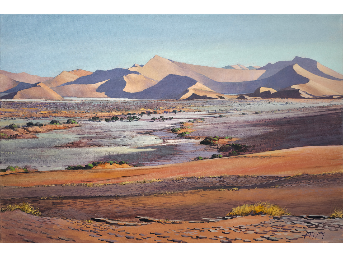 'Approaching Sossusvlei, Namibia' - James Yates