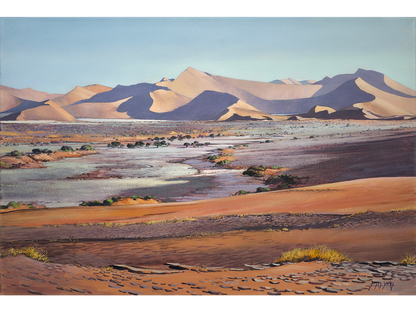 'Approaching Sossusvlei, Namibia' - James Yates