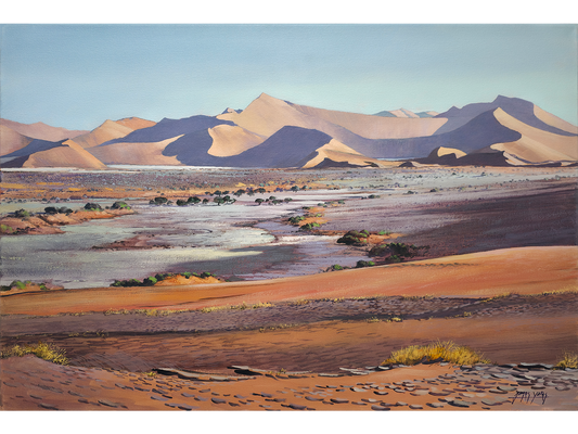 'Approaching Sossusvlei, Namibia' - James Yates