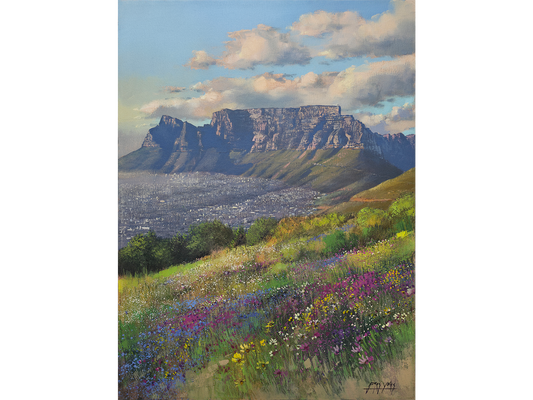 'Spring flowers on Signal Hill' - James Yates