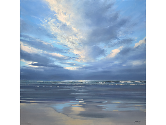 'Low Tide on Fish Hoek Beach' - James Yates