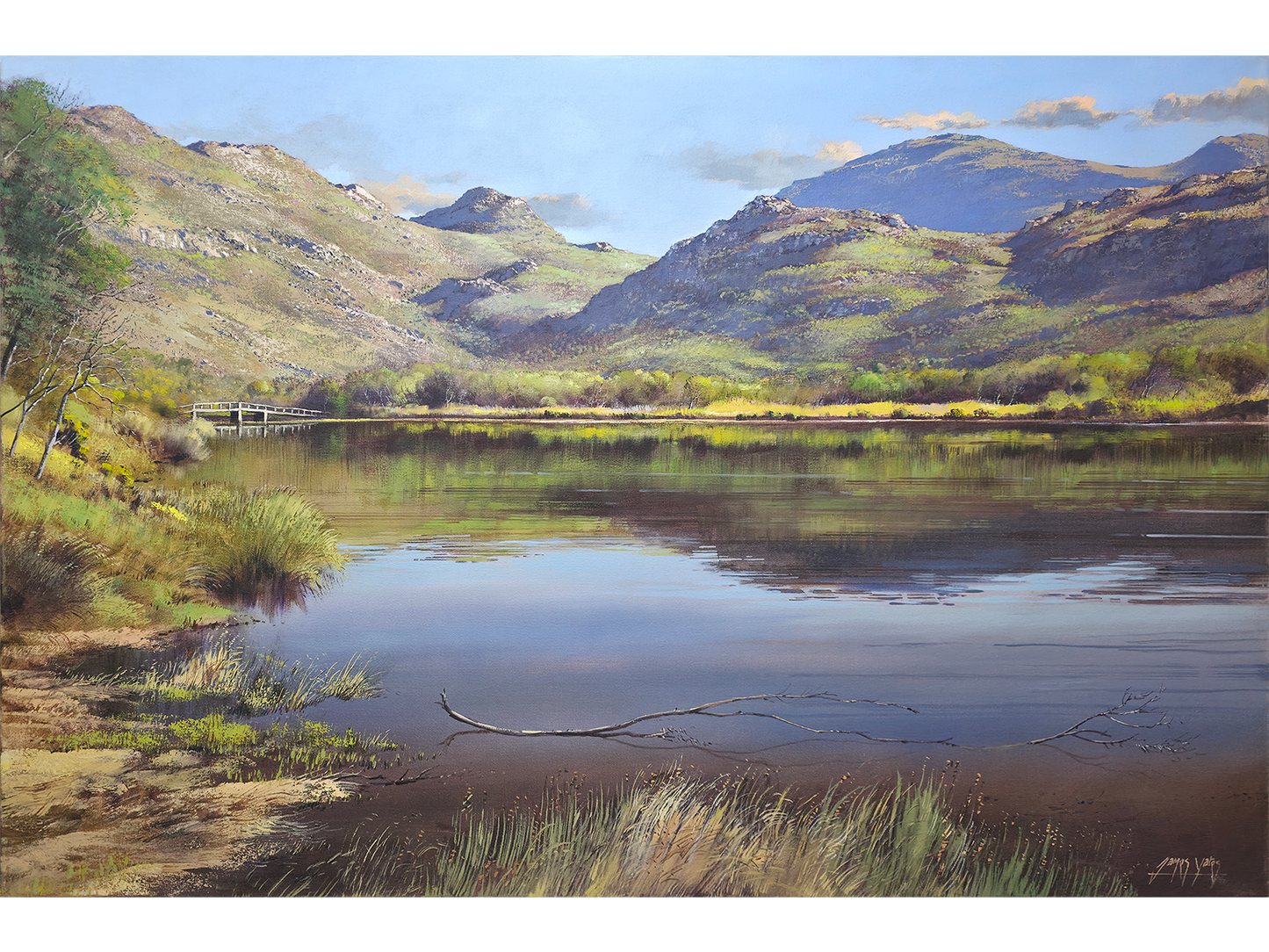'Placid Water at Silvermine' - James Yates