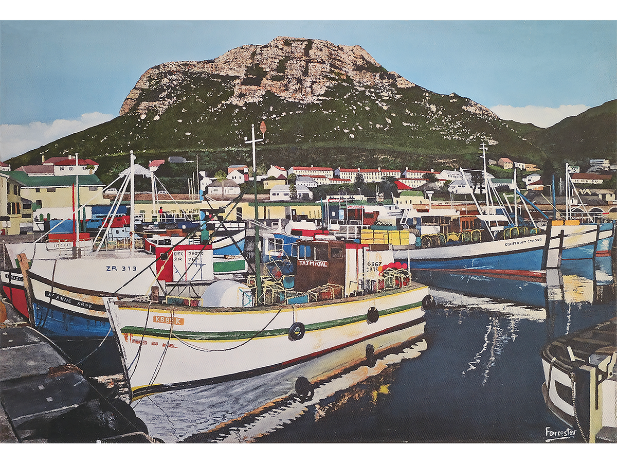 'Kalk Bay, Working Harbour' - Mike Forrester