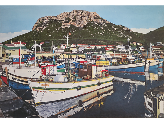 'Kalk Bay, Working Harbour' - Mike Forrester