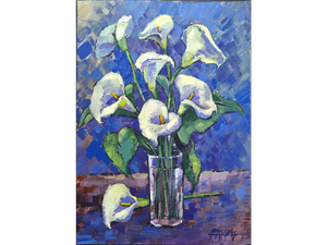 'Arum Lillies' - James Yates