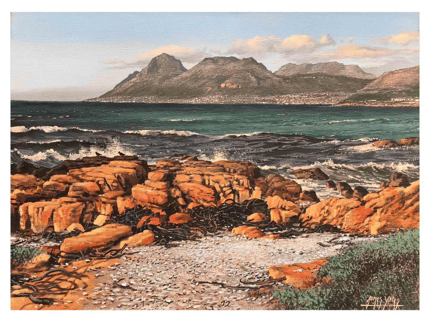 'Smell the ozone, False bay' - James Yates