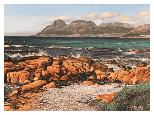 'Smell the ozone, False bay' - James Yates