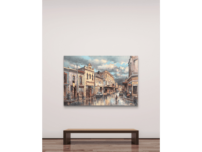 'Wet day in Hanover Street' - James Yates