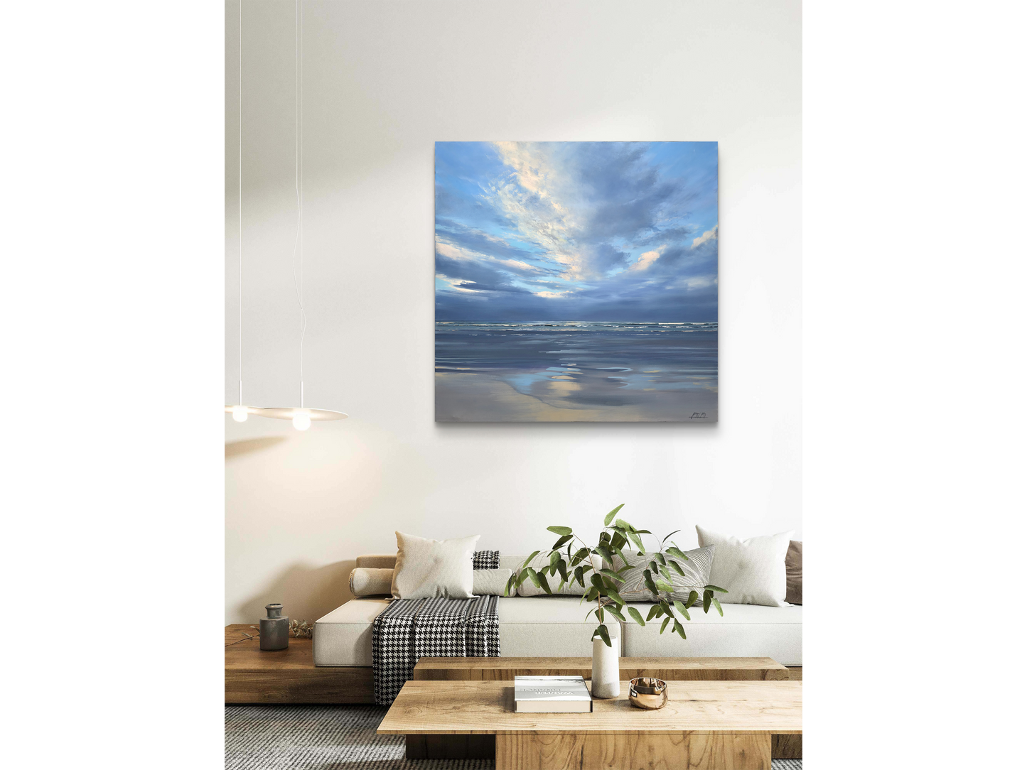 'Low Tide on Fish Hoek Beach' - James Yates