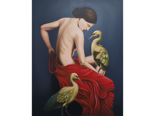 'The Maiden and her Herons' - Caitlin-Mei Tong Moore