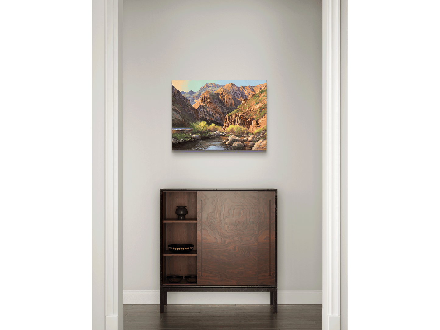 'Meirings Poort near Oudtshoorn' - James Yates