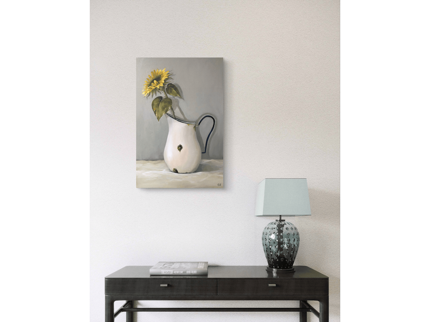 'Sunflower in Enamel' - Sue Paulsen