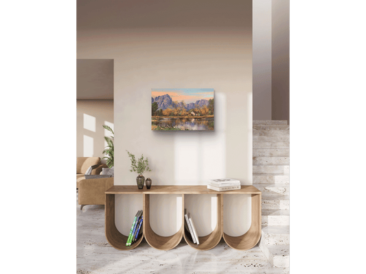 'Farm Dam on Zeverivieren farm, Banhoek' - James Yates