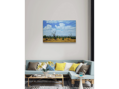 'Bushveld near Satara' - Dawie Fourie