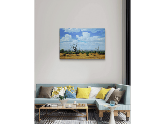 'Bushveld near Satara' - Dawie Fourie