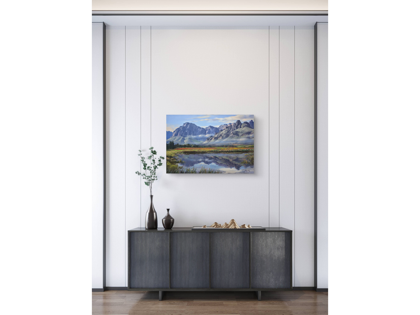 'Morning light on Du Toits kloof' - James Yates