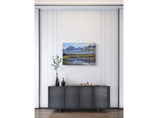 'Morning light on Du Toits kloof' - James Yates