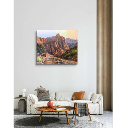 'Vertical Strata at Eerste Water, Swartberg Pass ' - James Yates