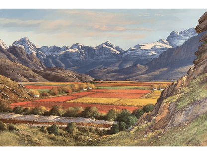 'Autumn snow in the Hex River Valley' - James Yates