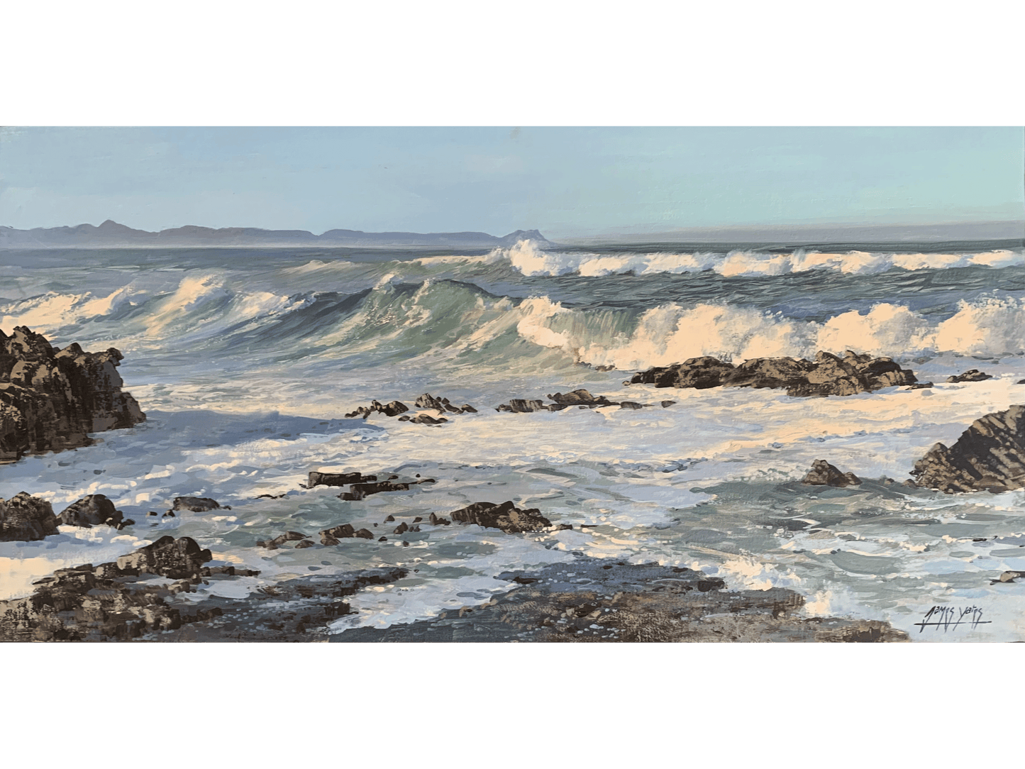 'Heavy swells , Hermanus' - James Yates