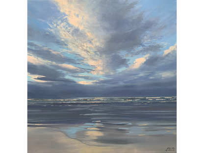 'Low Tide on Fish Hoek Beach' - James Yates