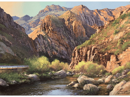 'Meirings Poort near Oudtshoorn' - James Yates