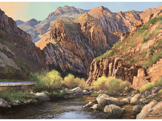 'Meirings Poort near Oudtshoorn' - James Yates