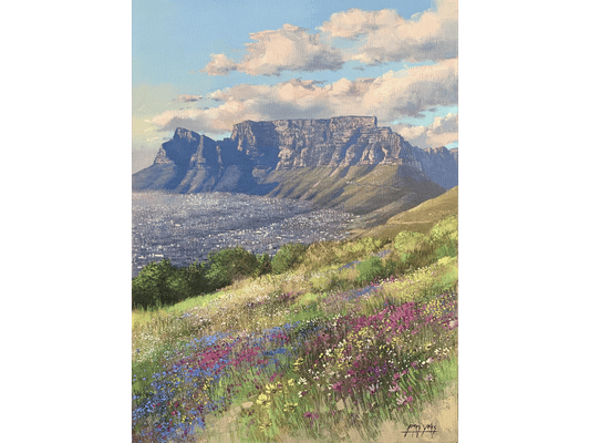 'Spring flowers on Signal Hill' - James Yates