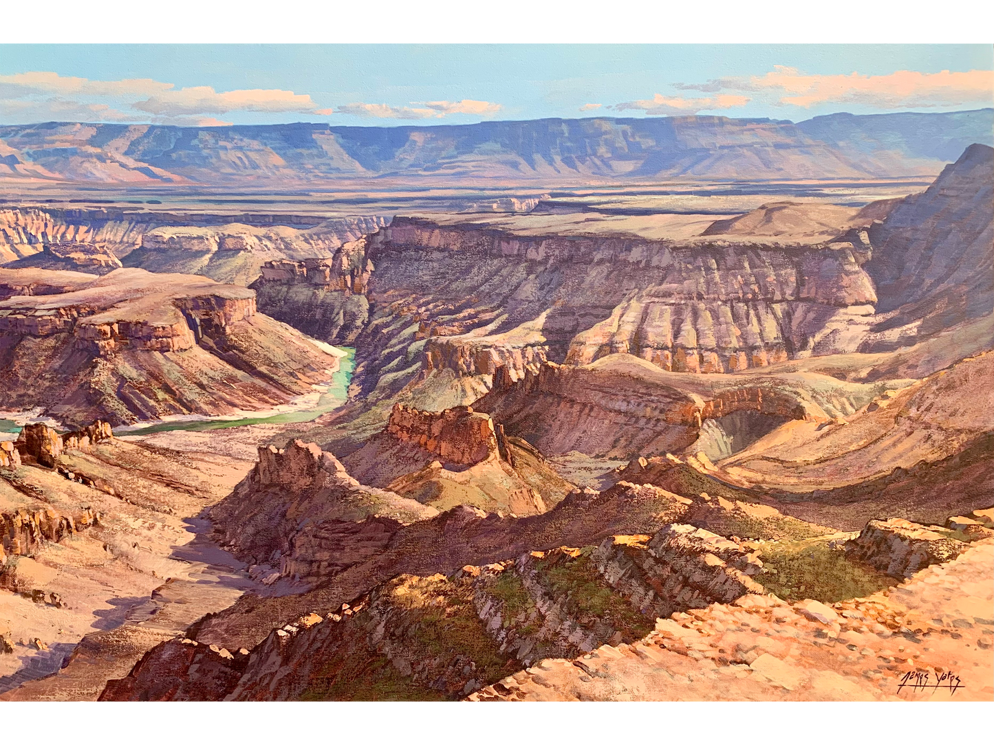 'Fish River Canyon, Namibia' - James Yates