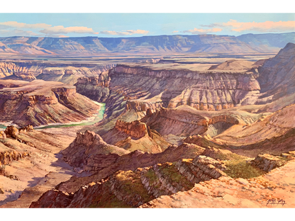 'Fish River Canyon, Namibia' - James Yates