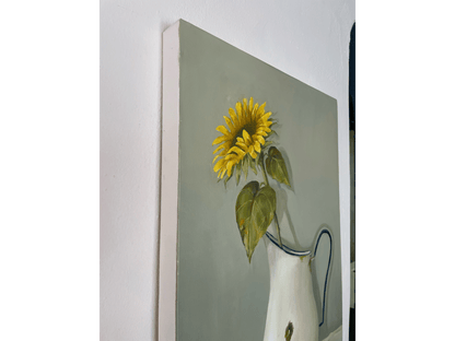 'Sunflower in Enamel' - Sue Paulsen