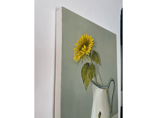 'Sunflower in Enamel' - Sue Paulsen