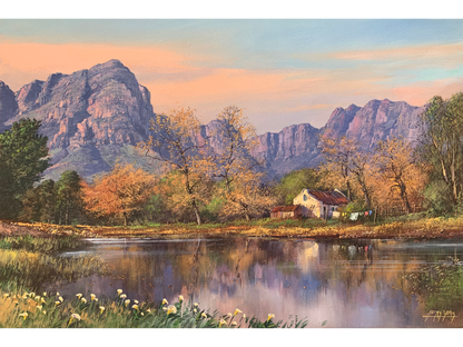 'Farm Dam on Zeverivieren farm, Banhoek' - James Yates