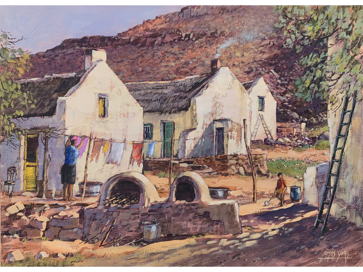 'Outdoor ovens, Wupperthal' - James Yates