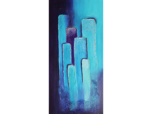'Monoliths in Turquoise' - Sannette Boshoff
