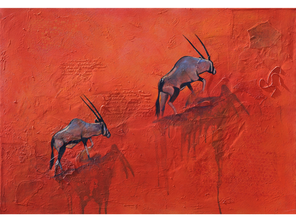 'Wanderers of the Kalahari' - Sannette Boshoff