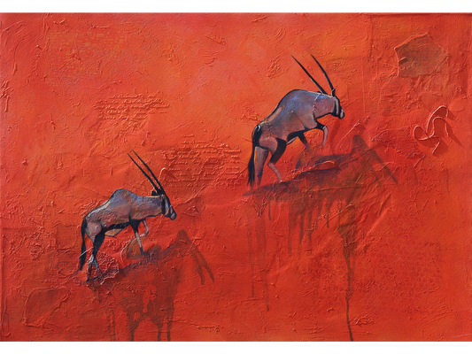 'Wanderers of the Kalahari' - Sannette Boshoff