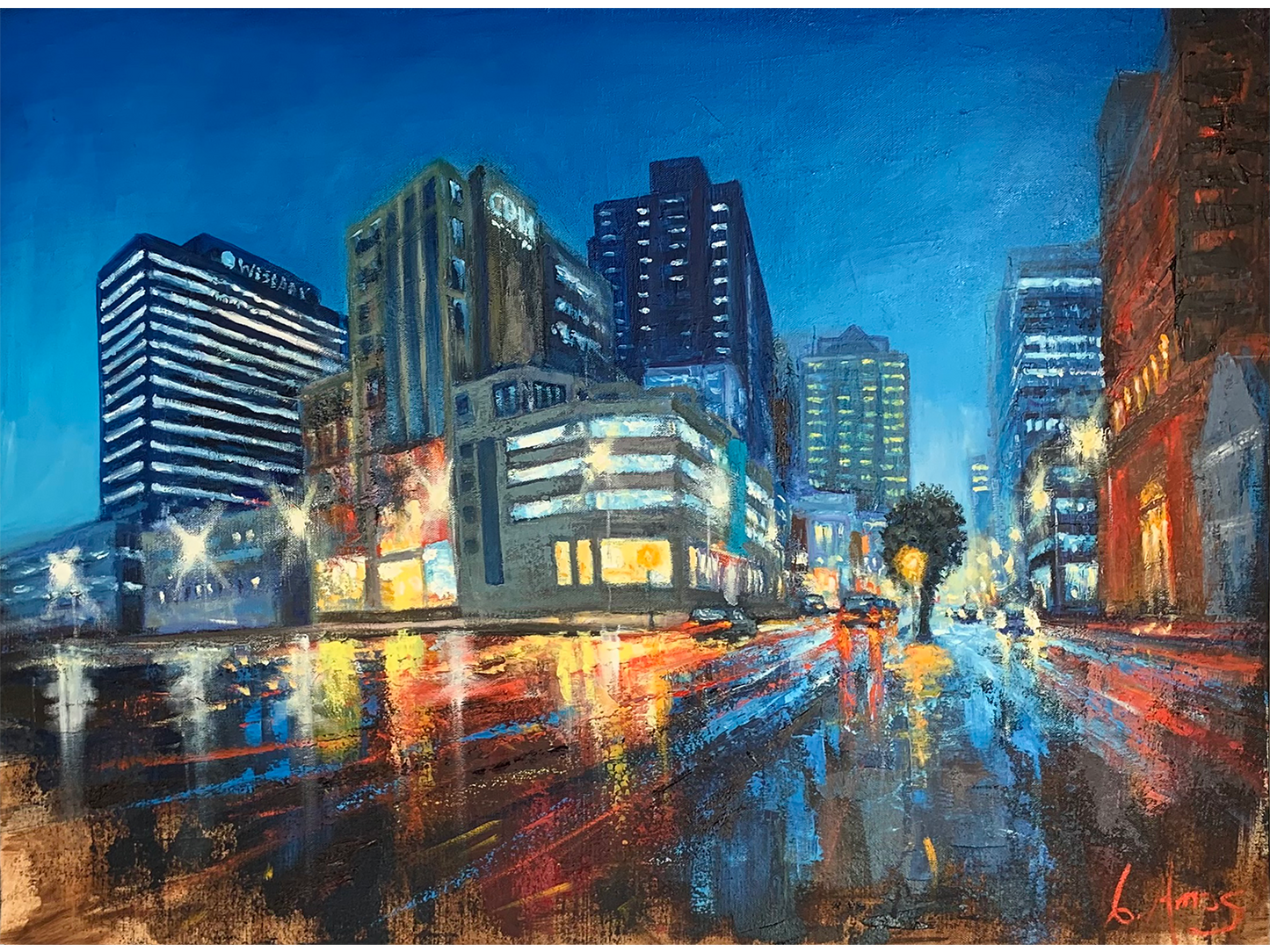 'Cnr Buitengracht and Riebeek Streets' - Charles Amos