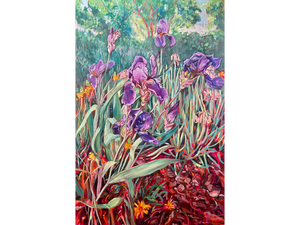 Blooms - 'Iris Garden' - Karin Hopkinson