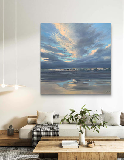 'Low Tide on Fish Hoek Beach' - James Yates