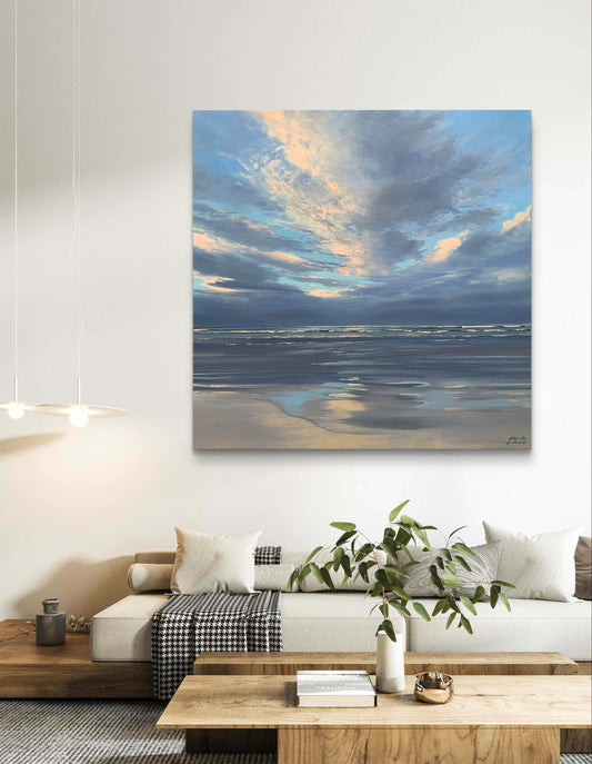 'Low Tide on Fish Hoek Beach' - James Yates