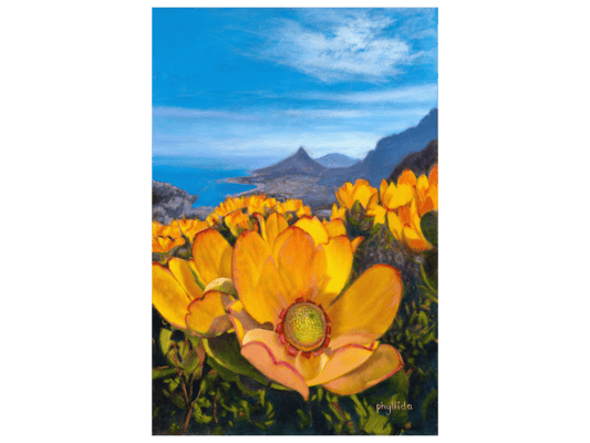 'Yellow Leucadendron' - Phyllida Louw