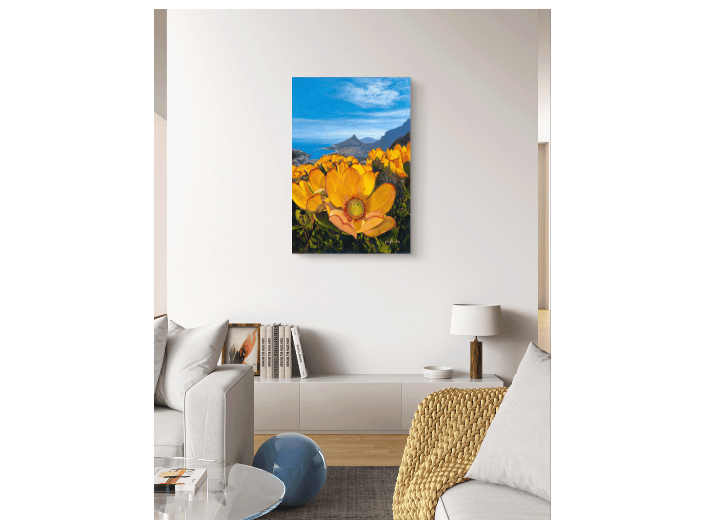 'Yellow Leucadendron' - Phyllida Louw