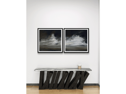 'Farther Afield Diptych' - In the Skies series - Anna Painter