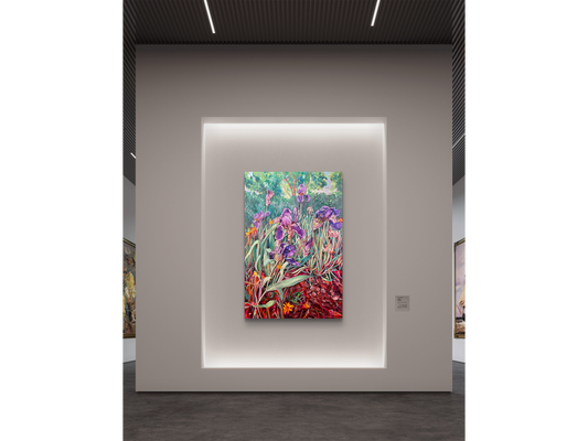 Blooms - 'Iris Garden' - Karin Hopkinson